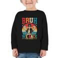 Bruh We Back High School Boy Back To School 6 7 Meme Graphic Toddler Long Sleeve Tee