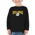 Bulldogs Back To School Spirit GY Graphic Toddler Long Sleeve Tee