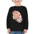 Bulldogs Cheerleading Back To School Cheer Team Orange Graphic Toddler Long Sleeve Tee Bulldogs Cheerleading Back To School Cheer Team Orange Graphic Toddler Long Sleeve Tee