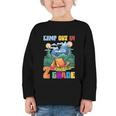 Camp Out In 2nd Grade Back To School For Camping Lover Graphic Toddler Long Sleeve Tee Camp Out In 2nd Grade Back To School For Camping Lover Graphic Toddler Long Sleeve Tee