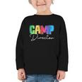 Camp Director Counselor Camper Camping Back To School Graphic Toddler Long Sleeve Tee Camp Director Counselor Camper Camping Back To School Graphic Toddler Long Sleeve Tee