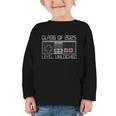 Class Of 2025 Level Unlocked Back To School Gamer Tee Graphic Toddler Long Sleeve Tee