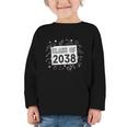 Class Of 2038 Grow Wiith Me School Back To School First Day Graphic Toddler Long Sleeve Tee Class Of 2038 Grow Wiith Me School Back To School First Day Graphic Toddler Long Sleeve Tee