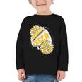 Cougars Cheer Back To School Cheerleading Spirit GY Graphic Toddler Long Sleeve Tee Cougars Cheer Back To School Cheerleading Spirit GY Graphic Toddler Long Sleeve Tee