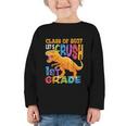 Crush 1st Grade Dinosaur Back To School Class Of 2037 Boy Graphic Toddler Long Sleeve Tee Crush 1st Grade Dinosaur Back To School Class Of 2037 Boy Graphic Toddler Long Sleeve Tee