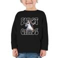 Cute Dabbing Penguin First Grade Back To School Graphic Toddler Long Sleeve Tee