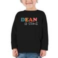 Dean Of Students Boho Cute Back To School Dean Graphic Toddler Long Sleeve Tee Dean Of Students Boho Cute Back To School Dean Graphic Toddler Long Sleeve Tee