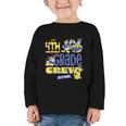 Disney My 4th Grade Crew Stay Cool Back To School Friends Graphic Toddler Long Sleeve Tee Disney My 4th Grade Crew Stay Cool Back To School Friends Graphic Toddler Long Sleeve Tee