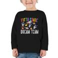 Fifth Grade Dream Team Astronaut 5th Grade Back To School Graphic Toddler Long Sleeve Tee Fifth Grade Dream Team Astronaut 5th Grade Back To School Graphic Toddler Long Sleeve Tee