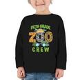 Fifth Grade Zoo Crew Wild Animal Safari Back To School Graphic Toddler Long Sleeve Tee Fifth Grade Zoo Crew Wild Animal Safari Back To School Graphic Toddler Long Sleeve Tee
