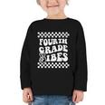 First Day Of Fourth Grade Vibes Girls Back To School Boys Graphic Toddler Long Sleeve Tee First Day Of Fourth Grade Vibes Girls Back To School Boys Graphic Toddler Long Sleeve Tee