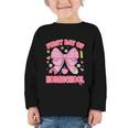First Day Of Homeschool Coquette Back To School Girls Graphic Toddler Long Sleeve Tee First Day Of Homeschool Coquette Back To School Girls Graphic Toddler Long Sleeve Tee