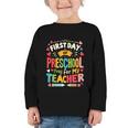 First Day Of Preschool Pre K Student Toddler Back To School Graphic Toddler Long Sleeve Tee First Day Of Preschool Pre K Student Toddler Back To School Graphic Toddler Long Sleeve Tee
