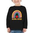 First Day Of School Nurse Back To School Rainbow Pencil Graphic Toddler Long Sleeve Tee First Day Of School Nurse Back To School Rainbow Pencil Graphic Toddler Long Sleeve Tee
