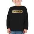 Freshman 9th Grade Back To School First Day Juneteenth Afro Graphic Toddler Long Sleeve Tee Freshman 9th Grade Back To School First Day Juneteenth Afro Graphic Toddler Long Sleeve Tee