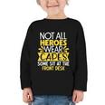 Front Office Desk Administrator Back To School Reception Graphic Toddler Long Sleeve Tee