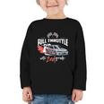 Full Throttle Into Second 2nd Grade Race Car Back To School Graphic Toddler Long Sleeve Tee Full Throttle Into Second 2nd Grade Race Car Back To School Graphic Toddler Long Sleeve Tee