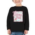 Girls Second Grade Coquette Bow Pink Preppy Back To School Graphic Toddler Long Sleeve Tee Girls Second Grade Coquette Bow Pink Preppy Back To School Graphic Toddler Long Sleeve Tee