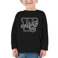 Go Cheer Wildcats High School Spirit Fan Team Back To School Graphic Toddler Long Sleeve Tee Go Cheer Wildcats High School Spirit Fan Team Back To School Graphic Toddler Long Sleeve Tee