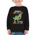 Goodbye 2nd Grade Hello 3rd GradeRex Back To School Graphic Toddler Long Sleeve Tee Goodbye 2nd Grade Hello 3rd GradeRex Back To School Graphic Toddler Long Sleeve Tee