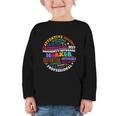 Groovy Community Outreach Worker Back To School Graphic Toddler Long Sleeve Tee Groovy Community Outreach Worker Back To School Graphic Toddler Long Sleeve Tee
