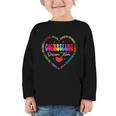 Groovy Counseling Dream Team Appreciation Back To School Graphic Toddler Long Sleeve Tee