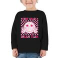 Groovy First Grade Dream Team Back To School 1st Grade Squad Graphic Toddler Long Sleeve Tee Groovy First Grade Dream Team Back To School 1st Grade Squad Graphic Toddler Long Sleeve Tee