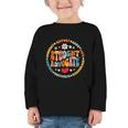 Groovy Student Advocate Appreciation Back To School Graphic Toddler Long Sleeve Tee Groovy Student Advocate Appreciation Back To School Graphic Toddler Long Sleeve Tee