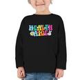 Health Aide Squad Admin Squad Back To School Graphic Toddler Long Sleeve Tee