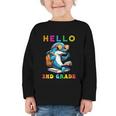 Hello Second Grade Dolphin Lover Back To School Kid Boy Girl Graphic Toddler Long Sleeve Tee Hello Second Grade Dolphin Lover Back To School Kid Boy Girl Graphic Toddler Long Sleeve Tee