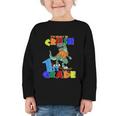 I'm Ready To Crush 1st Grade Dinosaur Back To School T-Rex Graphic Toddler Long Sleeve Tee I'm Ready To Crush 1st Grade Dinosaur Back To School T-Rex Graphic Toddler Long Sleeve Tee