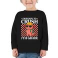 I'm Ready To Crush 7th Grade Axolotl Back To School Graphic Toddler Long Sleeve Tee I'm Ready To Crush 7th Grade Axolotl Back To School Graphic Toddler Long Sleeve Tee