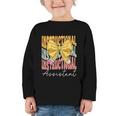 Instructional Assistant Groovy Coquette Bow Back To School Graphic Toddler Long Sleeve Tee Instructional Assistant Groovy Coquette Bow Back To School Graphic Toddler Long Sleeve Tee