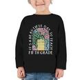 It's A Beautiful Day To Teach Fifth Grade Back To School Graphic Toddler Long Sleeve Tee