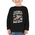 Kids Future Astronaut 2nd Grade Student Back To School Boys Kids Graphic Toddler Long Sleeve Tee