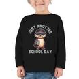 Kids Just Anotter School Day Otter Boys First Day Back To School Graphic Toddler Long Sleeve Tee