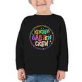 Kindergarten Crew Team Back To School 1st Day Of School Graphic Toddler Long Sleeve Tee Kindergarten Crew Team Back To School 1st Day Of School Graphic Toddler Long Sleeve Tee