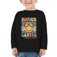 KinderGarten Dream Team Smile Retro Back To School Kinder Graphic Toddler Long Sleeve Tee KinderGarten Dream Team Smile Retro Back To School Kinder Graphic Toddler Long Sleeve Tee