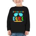 Kindergarten Dude First Day Back To School Kids Boys Graphic Toddler Long Sleeve Tee Kindergarten Dude First Day Back To School Kids Boys Graphic Toddler Long Sleeve Tee