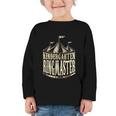 Kindergarten Ringmaster Carnival Back To School Circus Staff Graphic Toddler Long Sleeve Tee Kindergarten Ringmaster Carnival Back To School Circus Staff Graphic Toddler Long Sleeve Tee