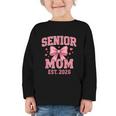 Last First Day Class Of 2026 Senior Mom Back To School Graphic Toddler Long Sleeve Tee Last First Day Class Of 2026 Senior Mom Back To School Graphic Toddler Long Sleeve Tee