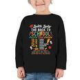 Lunch Lady Back To School Tour Graphic Toddler Long Sleeve Tee