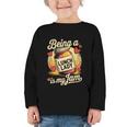 Being a Lunch Lady Is My Jam Retro Jam Jar Back To School Graphic Toddler Long Sleeve Tee Being a Lunch Lady Is My Jam Retro Jam Jar Back To School Graphic Toddler Long Sleeve Tee