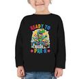 Monster Truck Dinosaur Boys Back To School Crush Pre-k Kids Graphic Toddler Long Sleeve Tee Monster Truck Dinosaur Boys Back To School Crush Pre-k Kids Graphic Toddler Long Sleeve Tee