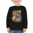 Motocross Dirt Bike Back To School Racing Into 1st Grade Graphic Toddler Long Sleeve Tee Motocross Dirt Bike Back To School Racing Into 1st Grade Graphic Toddler Long Sleeve Tee
