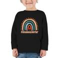 Nicu Social Worker Rainbow Appreciation Day Back To School Graphic Toddler Long Sleeve Tee Nicu Social Worker Rainbow Appreciation Day Back To School Graphic Toddler Long Sleeve Tee