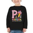 P Is For Principal Back To School Pencil Bow Principal Women Graphic Toddler Long Sleeve Tee P Is For Principal Back To School Pencil Bow Principal Women Graphic Toddler Long Sleeve Tee