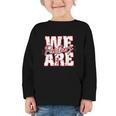 Panthers Back To School Spirit M Graphic Toddler Long Sleeve Tee