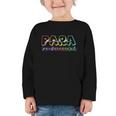 Para Paraprofessional Paraeducator First Day Back To School Graphic Toddler Long Sleeve Tee