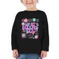 In My Parapro Era Paraprofessional First Day Back To School Graphic Toddler Long Sleeve Tee